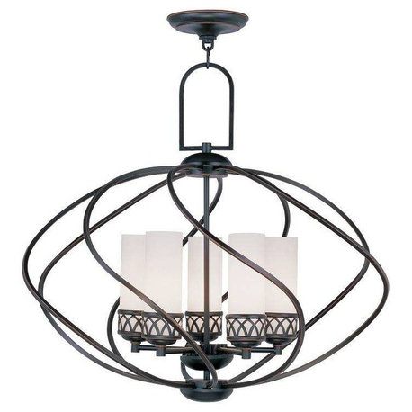 Westfield Chandelier, Olde Bronze