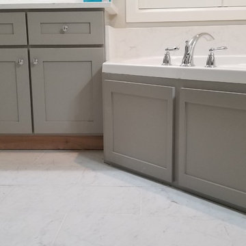 Gray Fresno Shaker Bathroom