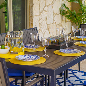 Crystal Falls Living Room & Patio