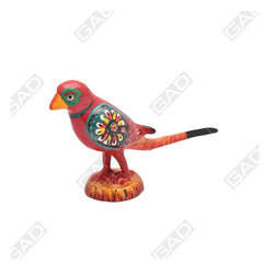 TANGERINE MEENAKARI BIRD - Decorative Objects And Figurines