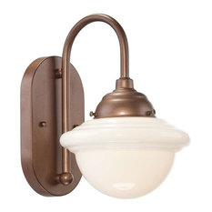 Millennium Lighting Neo-Industrial Sconce, Copper
