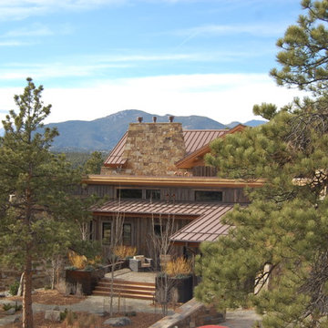 Western Rust Standing Seam Metal Roof