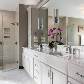 Curated Finishing Touches on Classic St Charles Bathroom