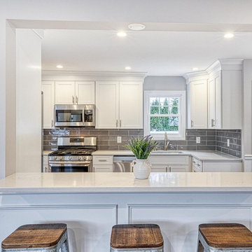 Fabuwood Galaxy Frost Kitchen | Pinnacle Real Estate - Plainview