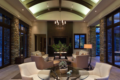 Example of a living room design in Orlando