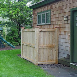 Trash Enclosure - Home Fencing And Gates