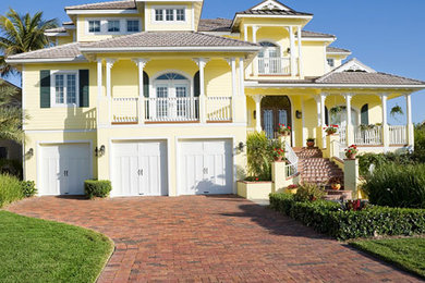 Example of a trendy home design design in Indianapolis