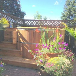 Cedar Hot Tubs in Decks - Hot Tub And Pool Supplies