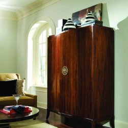 American Drew 591-272 Serpentine Armoire Bob Mackie Home Signature - Armoires And Wardrobes