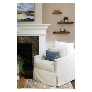 Sammamish Coastal - Transitional - Living Room - Seattle - by Michelle ...