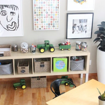 *lower level playroom