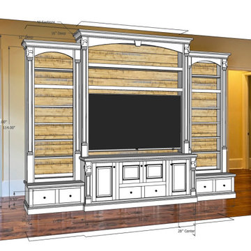 TV Wall Unit Upgrade