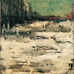 Winter op het Bevroren Water - Paintings