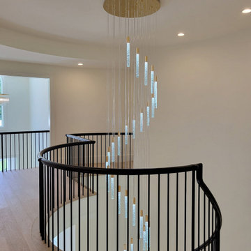Project #158 | Contemporary Curved Staircase