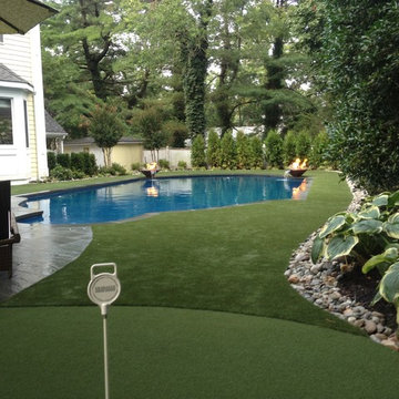 Summit NJ Custom Pool, Spa, Patio, & Putting Green