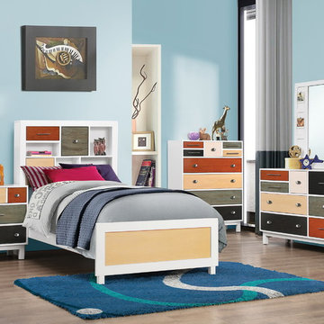 Lemoore Transitional Youth 5 PC Bedroom Set