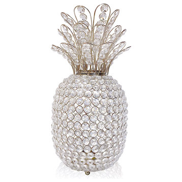 Pina Medium Cristal Silver Pineapple