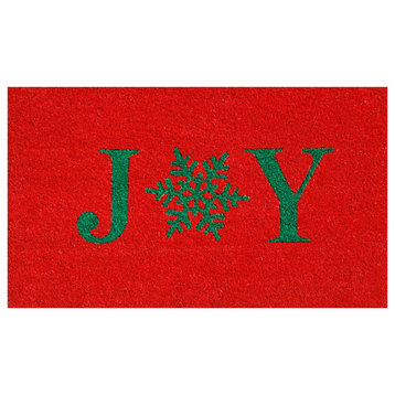 Snowflake Joy Doormat