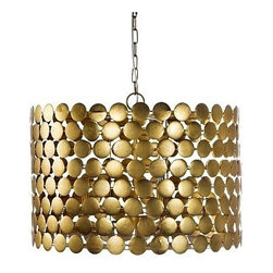 Parker Chandelier - Gold Leaf - Clayton Gray Home - Lighting