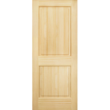 Interior Door, Colonial 2-Panel, Square, 1.375"x32"x80"