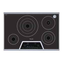 Thermador Deluxe 30" Smoothtop Electric Cooktop, Stainless Steel | CES304FS - Cooktops