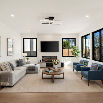 Modern Whole-Home Renovation with Indoor-Outdoor Living | Orange County