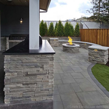Marostica Project - Patio, Fire Pit, Seat Wall, Outdoor Kitchen - Portland 2024