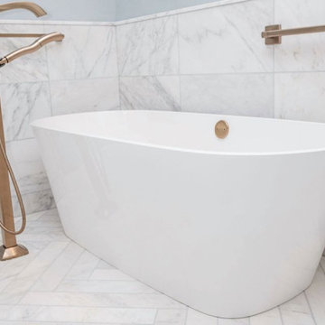 Master Bathroom Remodel - Marble Masterpiece