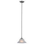Door Corner - Dover Series Satin Nickel Interior Lighting Collection, Mini-Pendant Light Fixtu - Finish: Satin Nickel