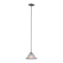 Door Corner - Dover Series Satin Nickel Interior Lighting Collection, Mini-Pendant Light Fixtu - Pendant Lighting