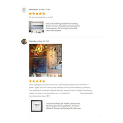 CLIENT REVIEWS - Paintings
