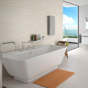 Reval Cream Porcelain Tiles - Direct Tile Warehouse