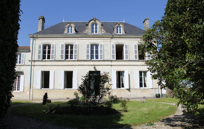 Before & After: A French Manor House Inspired by Houzz
