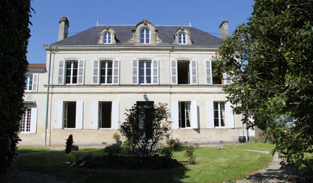 Before & After: A French Manor House Inspired by Houzz