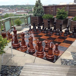 Giant Teak Chess Set in Washington DC - Products