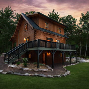 Hubbard-Rhodes Log Home