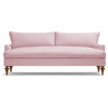 Apt2B Saxon Sofa, Blush Velvet