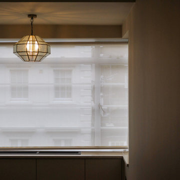 Bespoke Window Storage and Lighting, Sloane Square