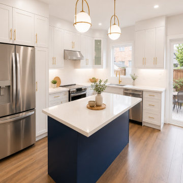 East Credit Kitchen & Structural Renovation - Open Concept