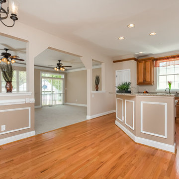 Marquis Cinnamon Kitchen and Bathroom Makeover