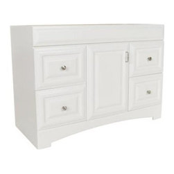 St. Paul - St. Paul Bathroom Providence 48.062 in. W x 21.75 in. D x 34.25 in. H Vanity Cab - Bathroom Vanities And Sink Consoles