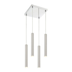 Z-LITE 917MP12-BN-LED-4SCH 4 Light Island/Billiard