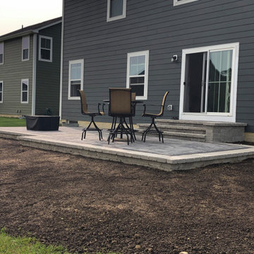 Dazzling custom patio and hardscape backyard design in Delaware, OH