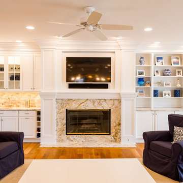 New Buffalo Interior Kitchen and Living Room Remodel