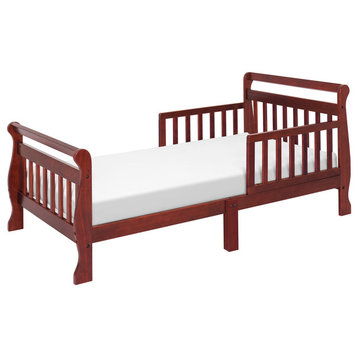 Sleigh Toddler Bed, Cherry