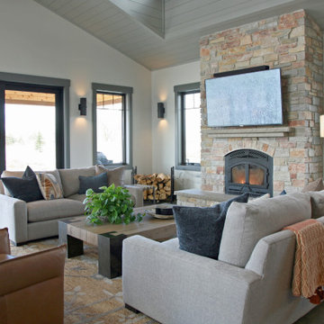 barn inspired ranch house