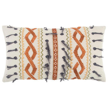 Rizzy Home 14"x26" Pillow