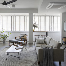Houzz Tour: Singapore Colonial Meets Scandi Style in This Unit