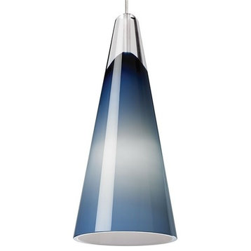 Tech Lighting FJ Selina Pendant, Blue/Nickel LEDS930