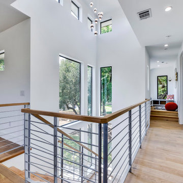 ATX Custom 2 Story - Wire Brushed Cascade White Oak